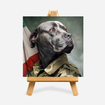 미니캔버스+이젤set_삭신 쑤시는 예비군